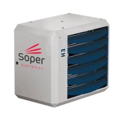 Elektrische luchtverhitter 20kW 3*230V